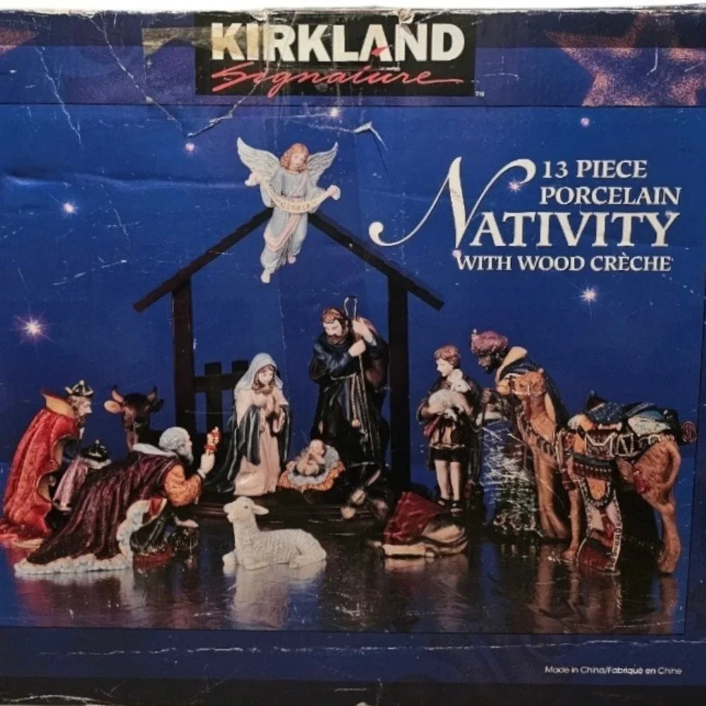 Kirkland‎ Signature #75177 Nativity Wise Man standing Figurine Replacement
